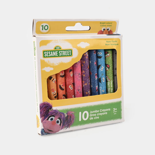 Playskool 10-Count Jumbo Crayons Colors Set