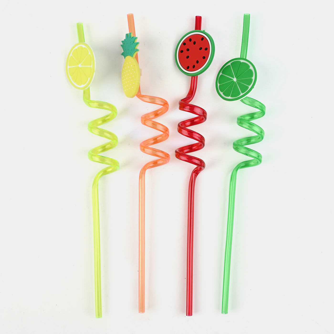 Spiral Fancy Straw 3D 4Pcs