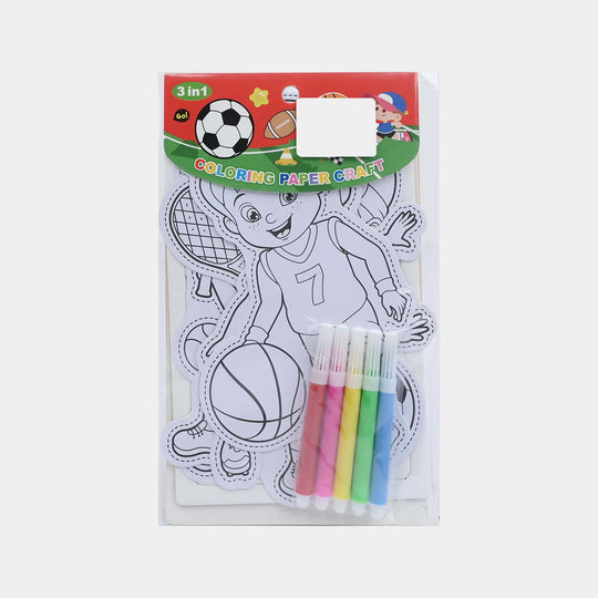 DIY Color-Your-Own Cutouts & Marker Set