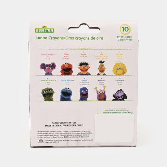 Playskool 10-Count Jumbo Crayons Colors Set