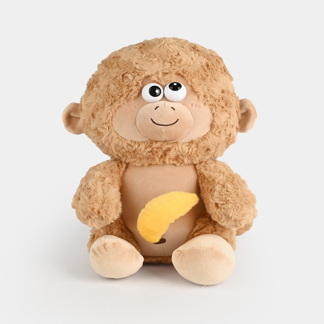 Monkey With Banana Stuff 22Cm