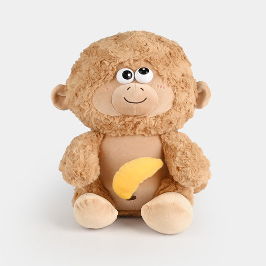 Monkey With Banana Stuff 22Cm