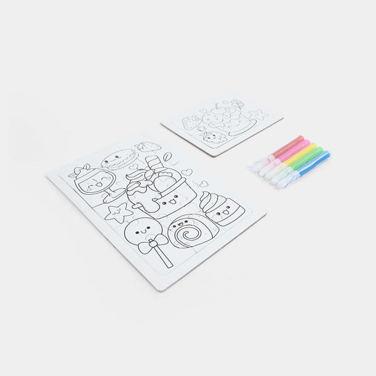 3-in-1 DIY Color-Your-Own Jigsaw Puzzle Set