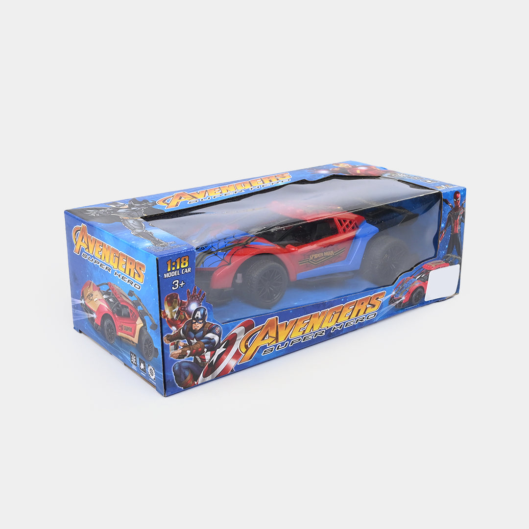 Superhero Remote Control Model Car for Kids