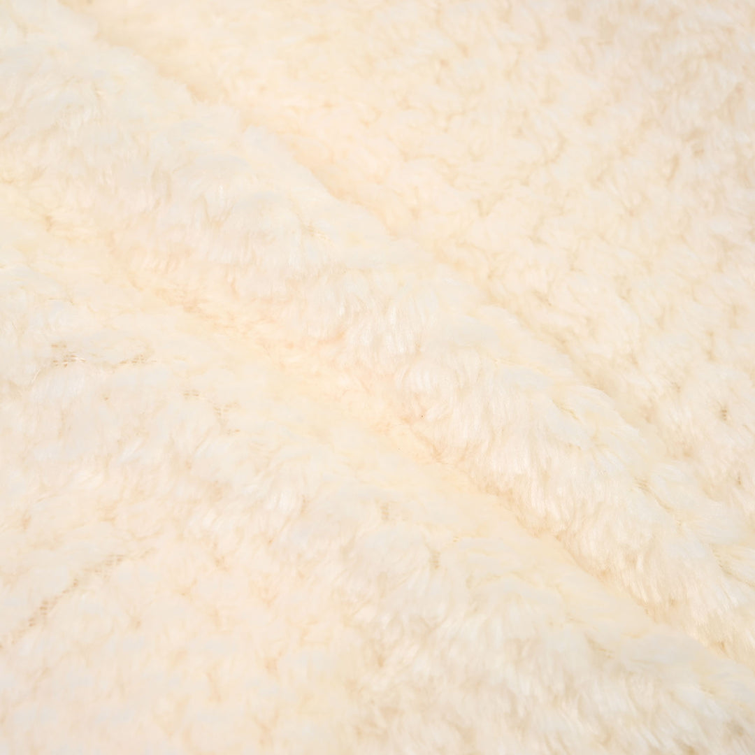 Infant Unisex Sherpa Romper FL222-1P - Yellow