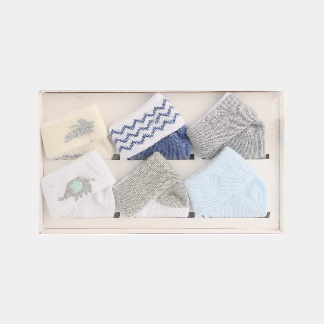 Baby Socks 6Pairs | 0-6M
