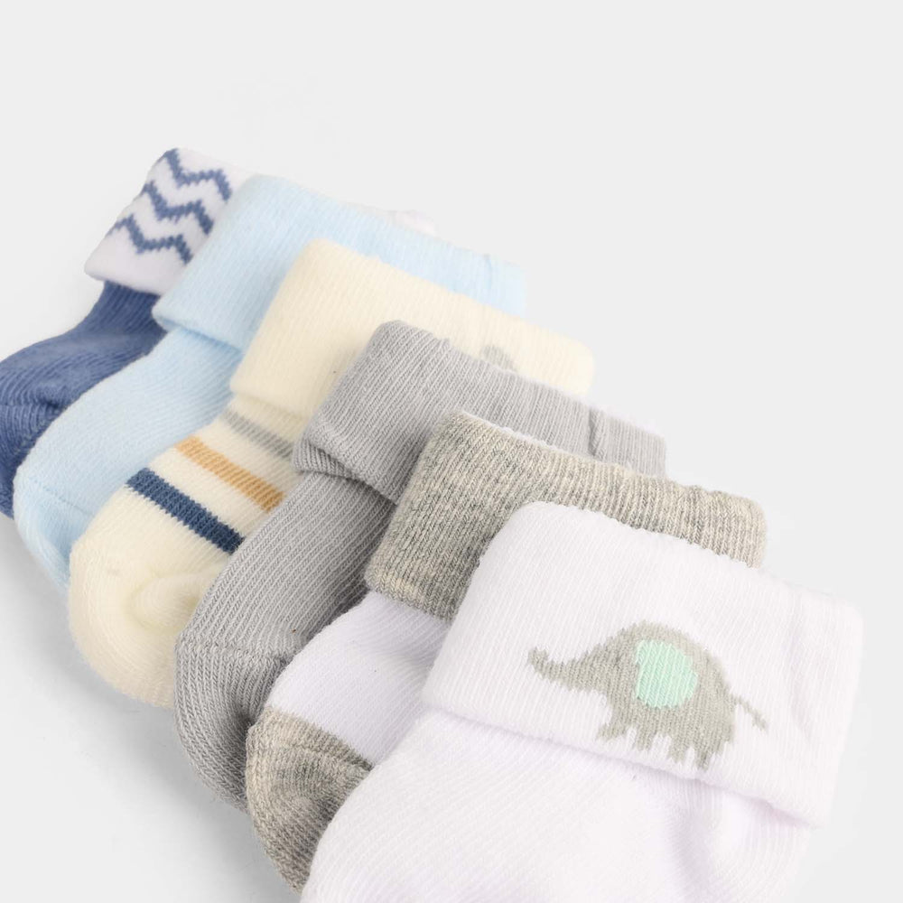 Baby Socks 6Pairs | 0-6M