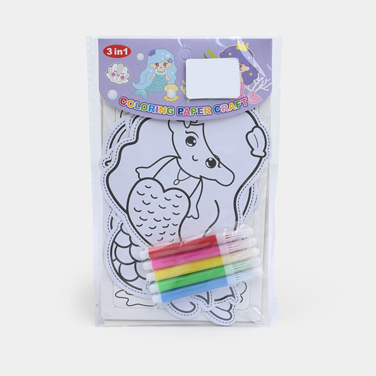 DIY Color-Your-Own Cutouts & Marker Set