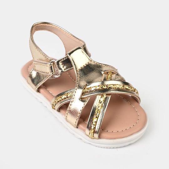 Girls Sandal 1335-GOLDEN