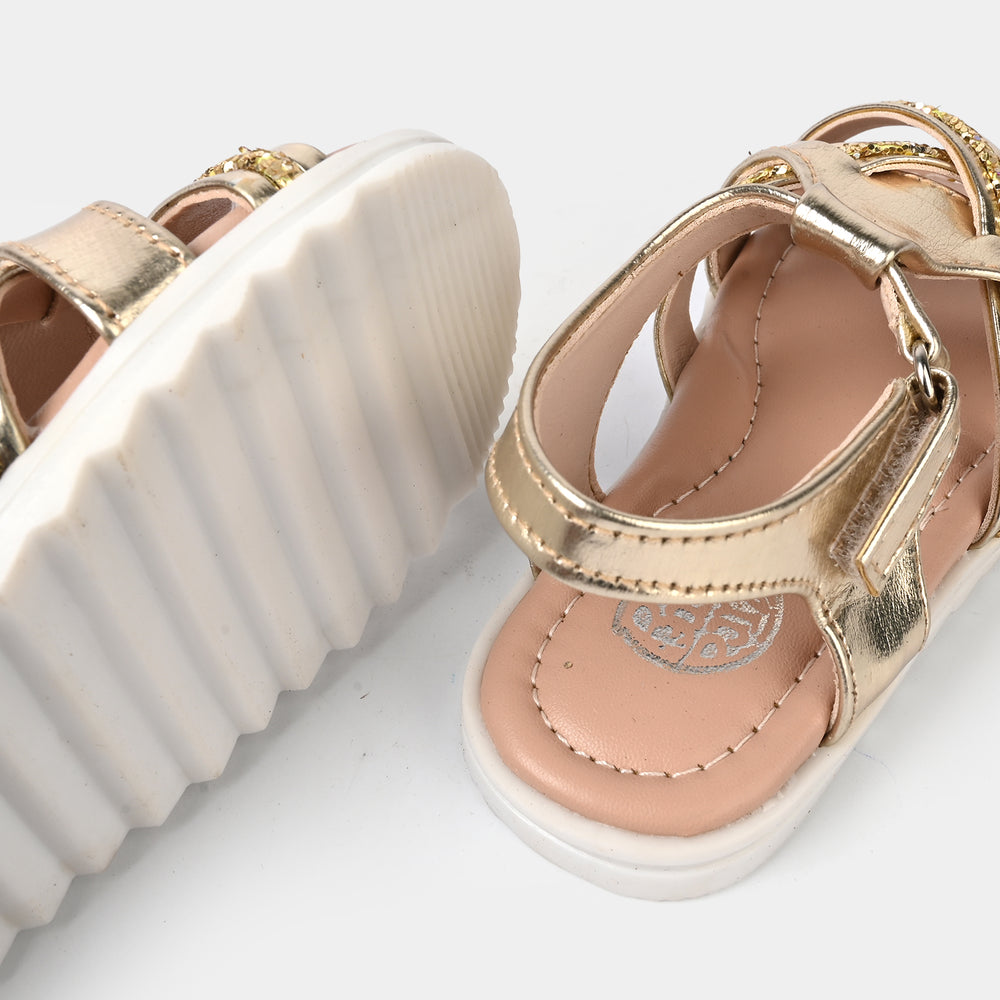 Girls Sandal 1335-GOLDEN