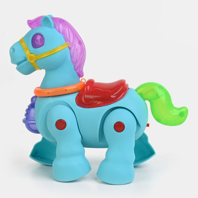 Electric Light & Music Walking Horse Toy