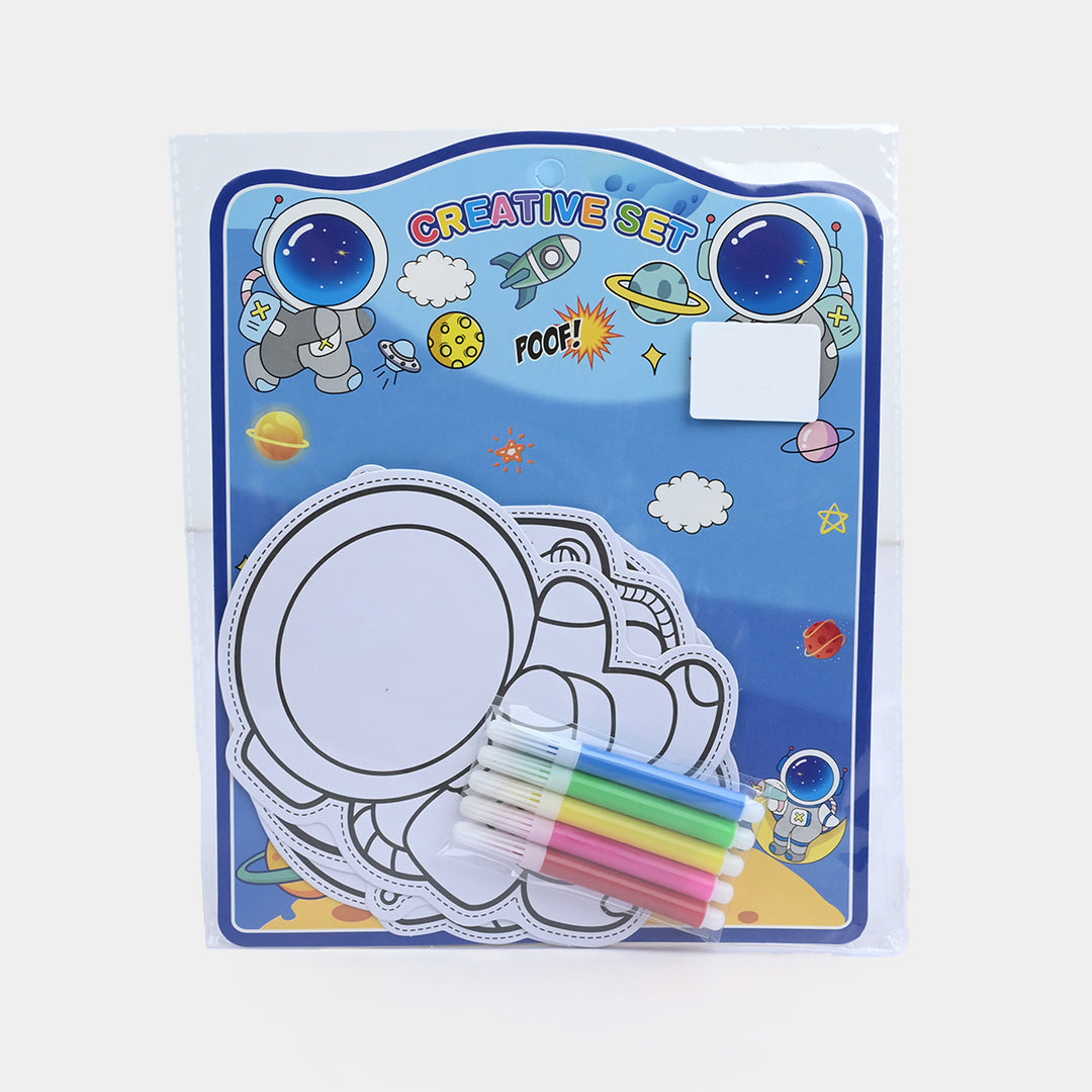 DIY Color-Your-Own Cutouts & Marker Set