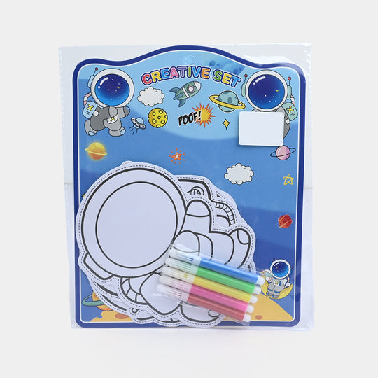 DIY Color-Your-Own Cutouts & Marker Set