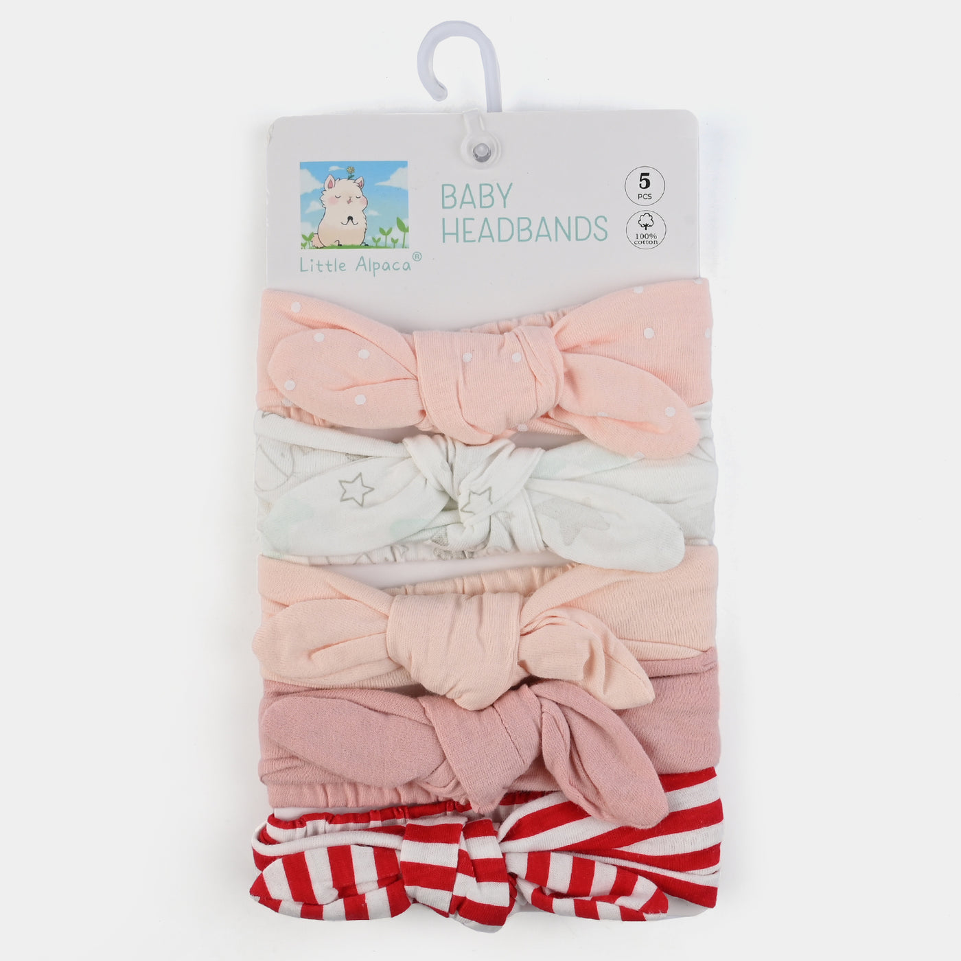 Baby Knot Head Band Pack Of 5