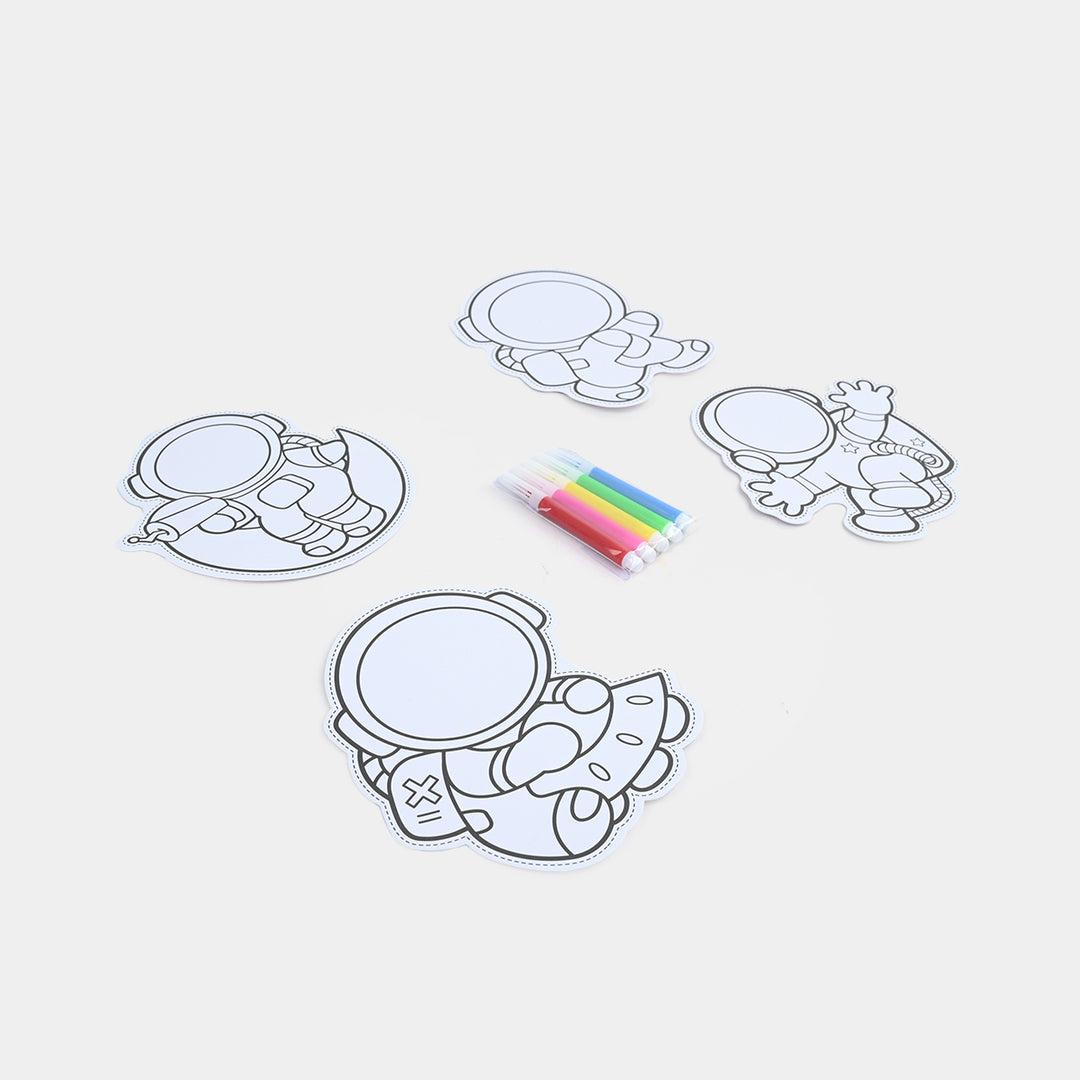 DIY Color-Your-Own Cutouts & Marker Set
