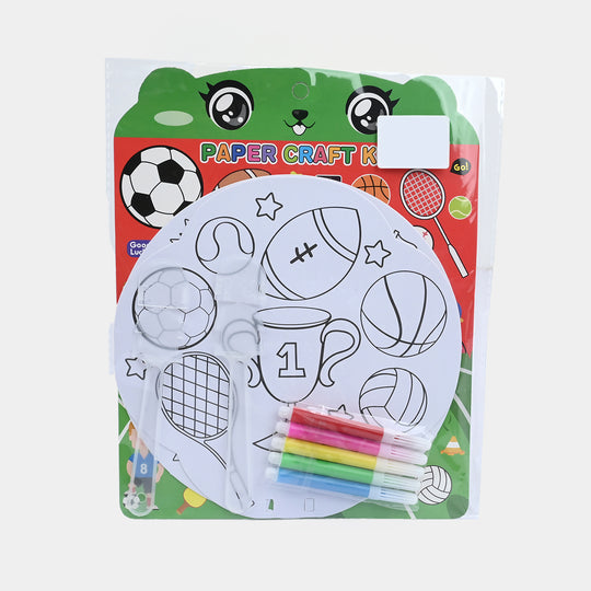 DIY Paper Craft & Coloring Set