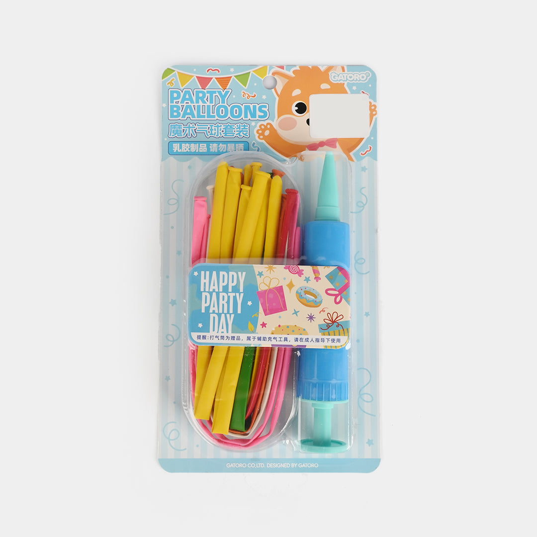 Magic Balloons With Pump