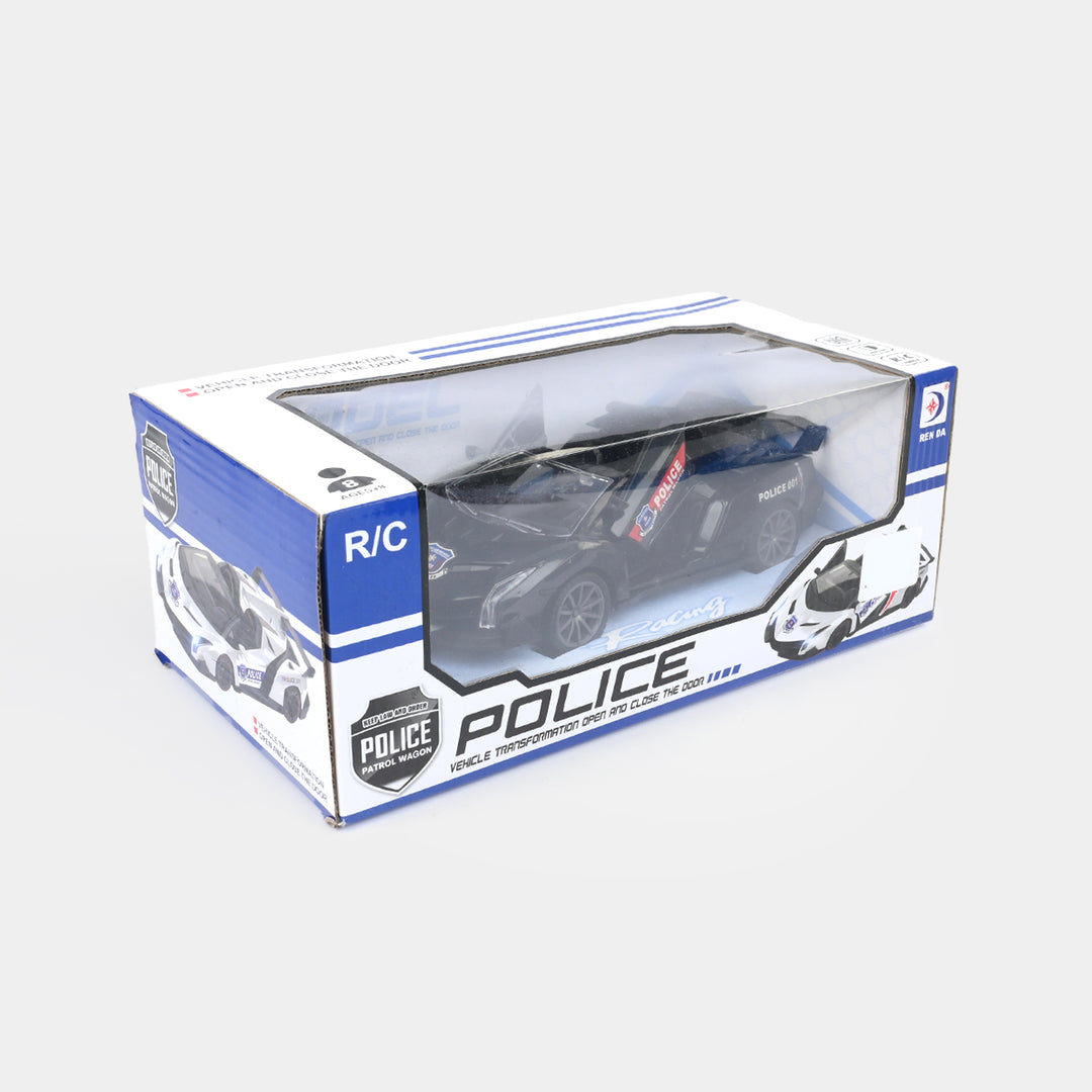 Remote Control Police Patrol Car