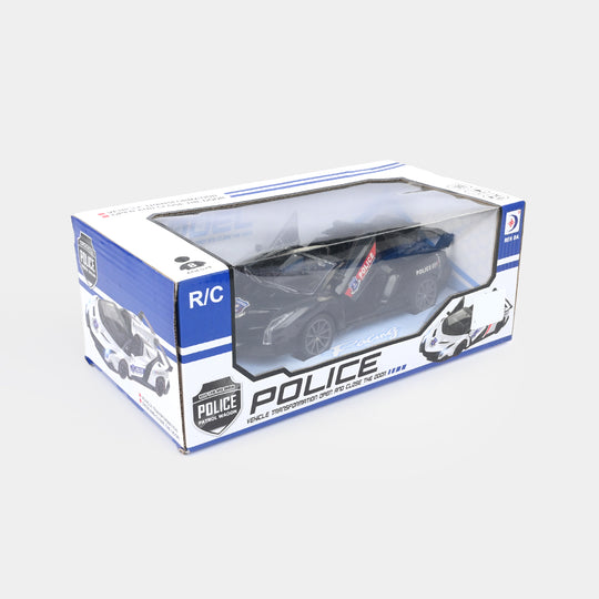 Remote Control Police Patrol Car