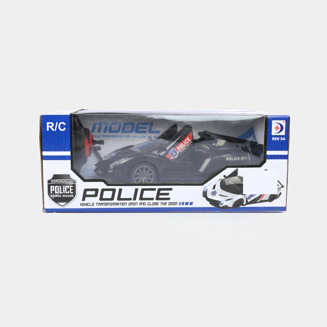 Remote Control Police Patrol Car