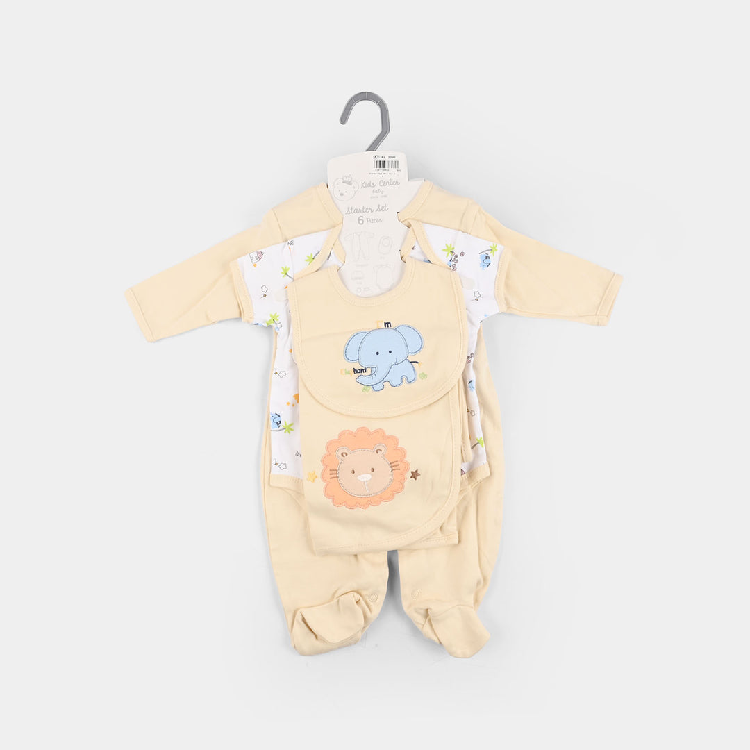 Infant Baby Starter Set 6Pcs | 0-3M