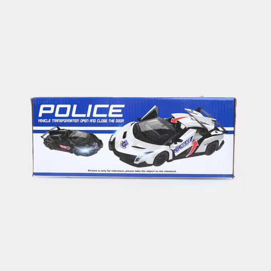 Remote Control Police Patrol Car