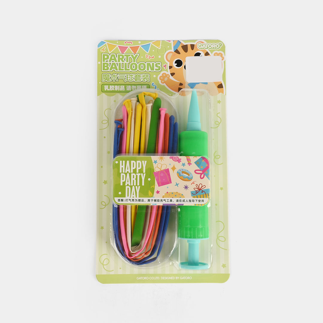 Magic Balloons With Pump