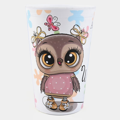 Kids Character Plastic Glass Large