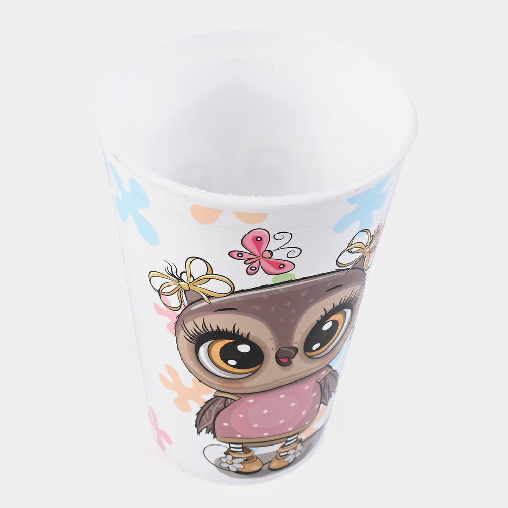 Kids Character Plastic Glass Large