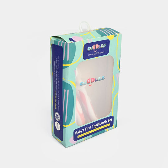 Cuddles Baby First Toothbrush Set