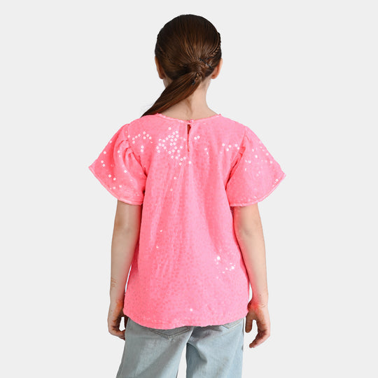 Girls Sequence Casual Top Sitara