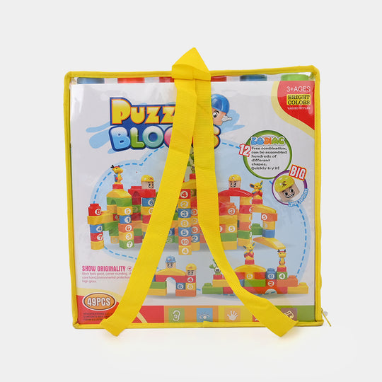 Big Puzzle Building Blocks Set