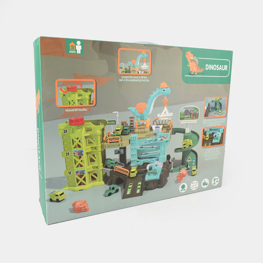Dinosaur Adventure Game – Parking Lot & Climbing Track Toy