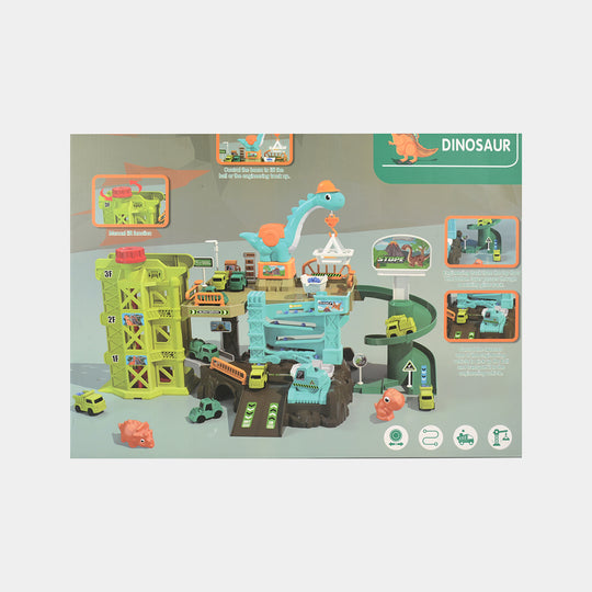 Dinosaur Adventure Game – Parking Lot & Climbing Track Toy