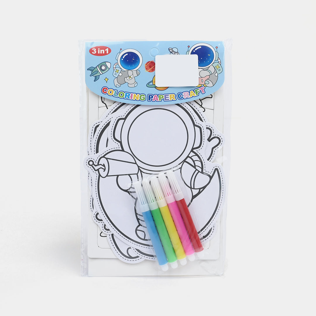 DIY Color-Your-Own Cutouts & Marker Set