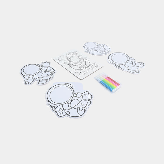 DIY Color-Your-Own Cutouts & Marker Set