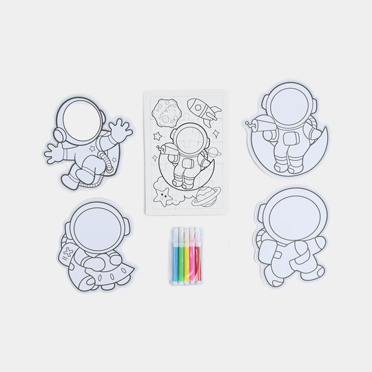 DIY Color-Your-Own Cutouts & Marker Set