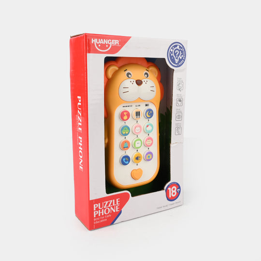 Lion Phone With Light & Music For Kids