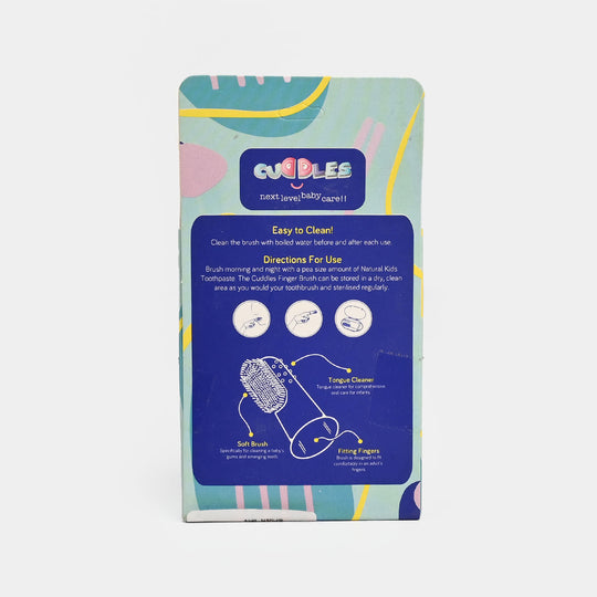 Cuddles Silicone Finger Brush 0M+