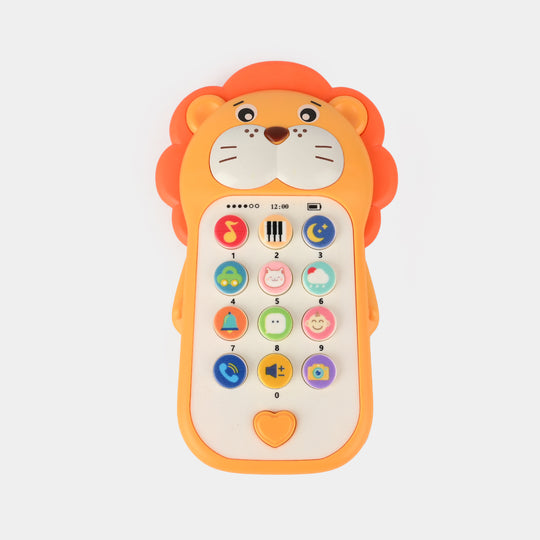 Lion Phone With Light & Music For Kids