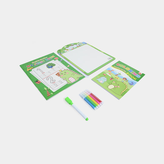 Cute Learning & Fun Coloring & Sticker Activity Set