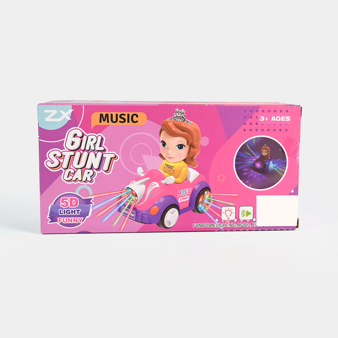 Stunt Car With Light & Music