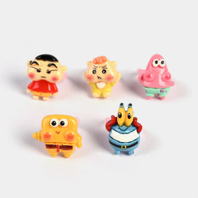 Cute Mix Colorful Finger Rings For Kids