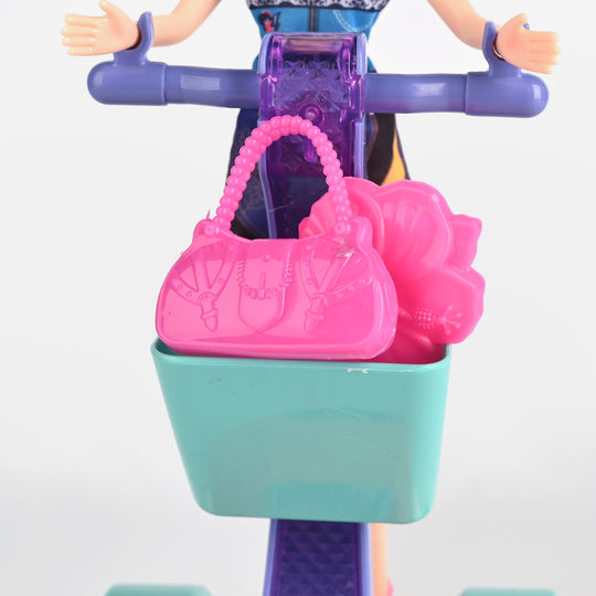 Electric Balancing Doll Car with Light & Music