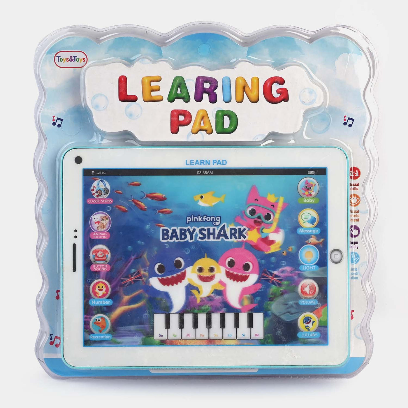 Learning Pad with Lights & Sound