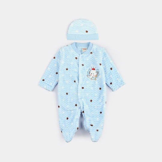 Infant Unisex Romper-Blue