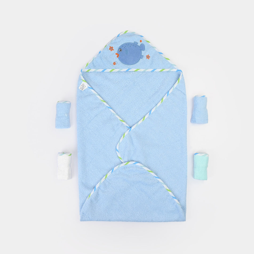 Bath+Face Towel 4Pcs Set