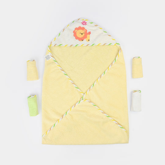 Bath+Face Towel 4Pcs Set
