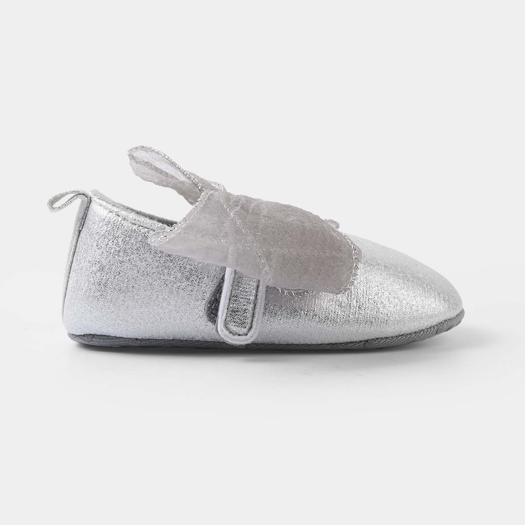 Girls Shoes C-702-SILVER