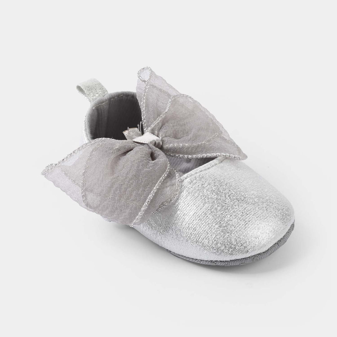 Girls Shoes C-702-SILVER